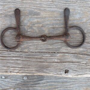 Old rusted metal bits.